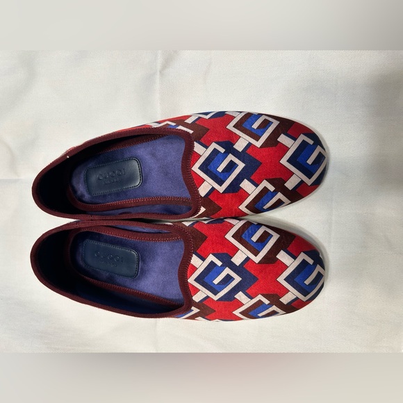 Gucci Satin Voyage Slippers, Worn, Size 36(5 1/2), Unisex. - Picture 1 of 4